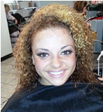 Aleesh before pic 2 of her new Hair Salon Los Angeles Look by Next Salon picture 
