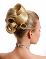 wedding hairstyles blonde updo picture 