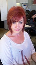Red hair color after in Santa Monica, CA by Next Salon picture